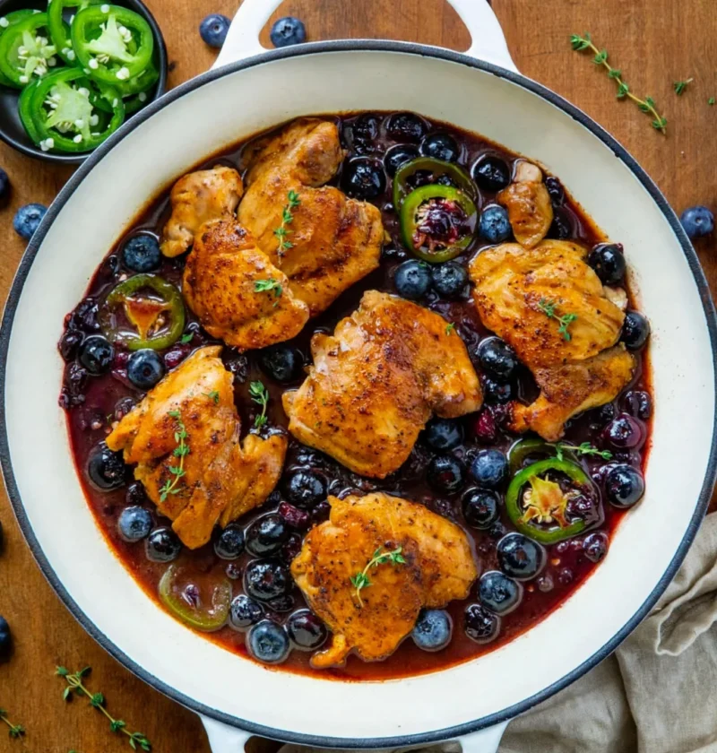 Blueberry Jalapeño Chicken