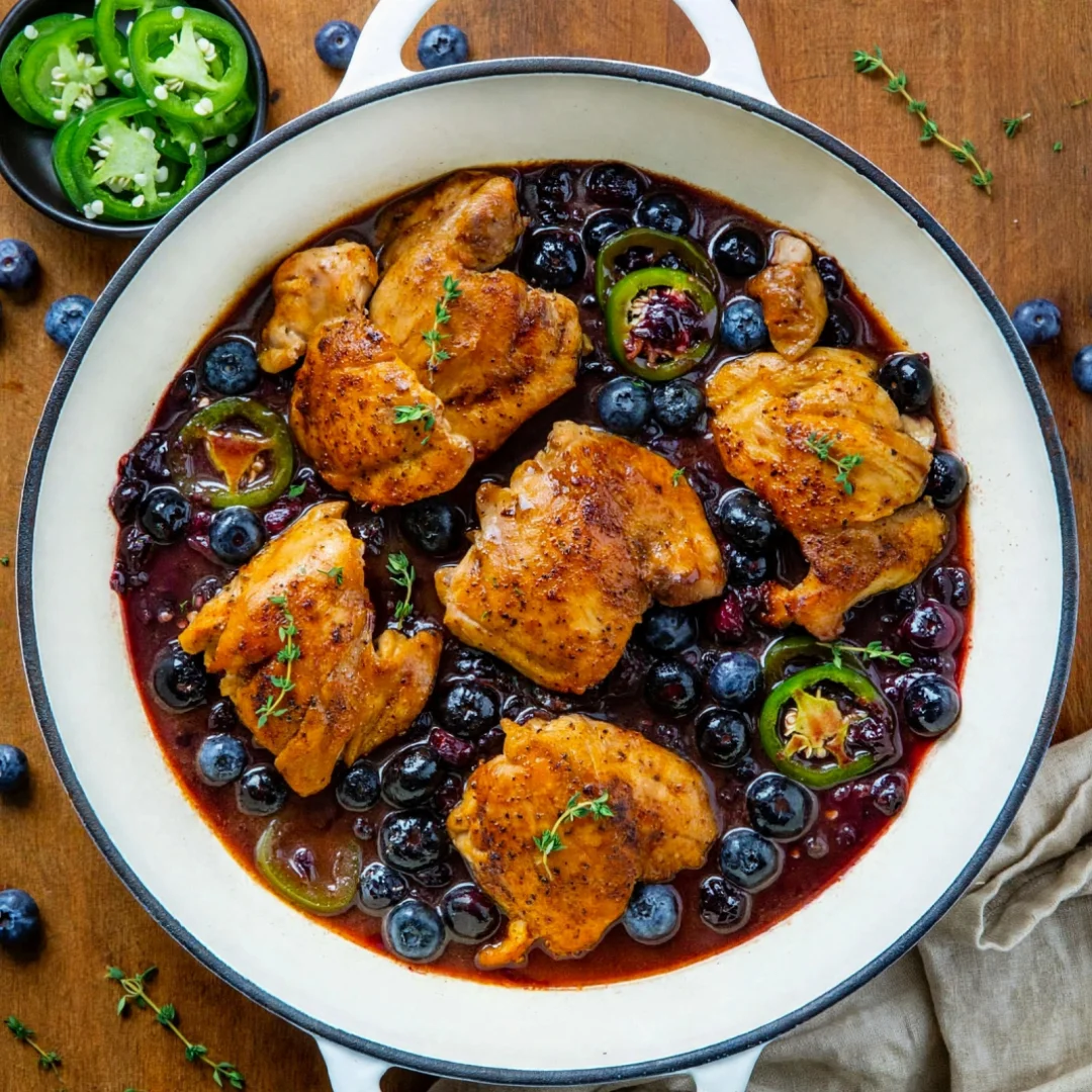 Blueberry Jalapeño Chicken