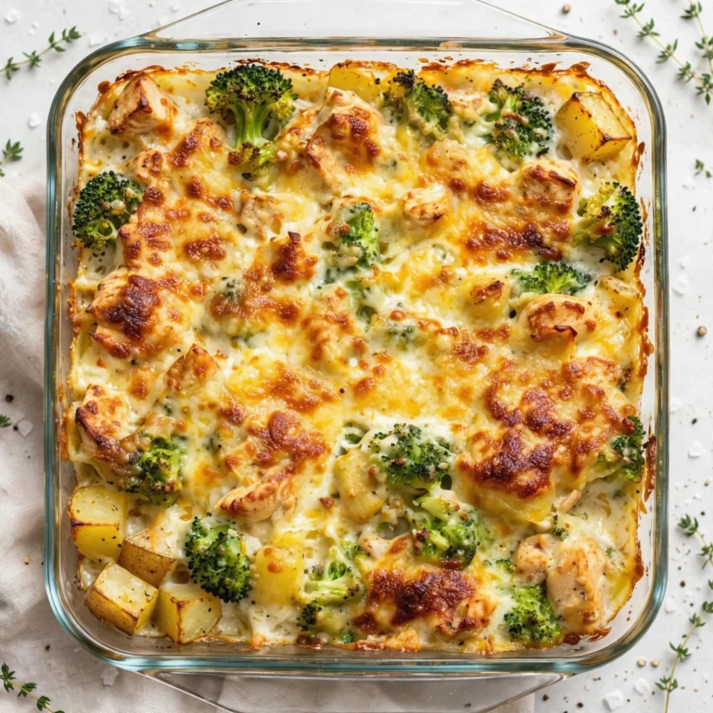 Chicken Broccoli Potato Casserole: A Comforting Delight