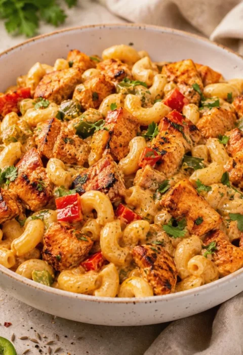 Creamy Chicken Tikka Macaroni