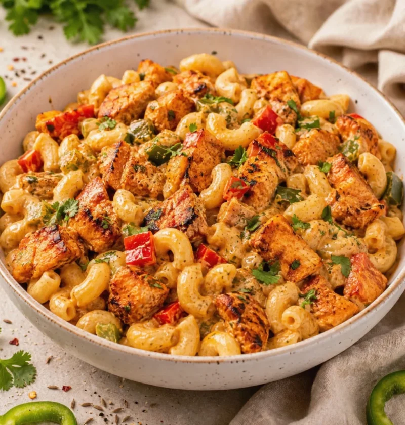Creamy Chicken Tikka Macaroni