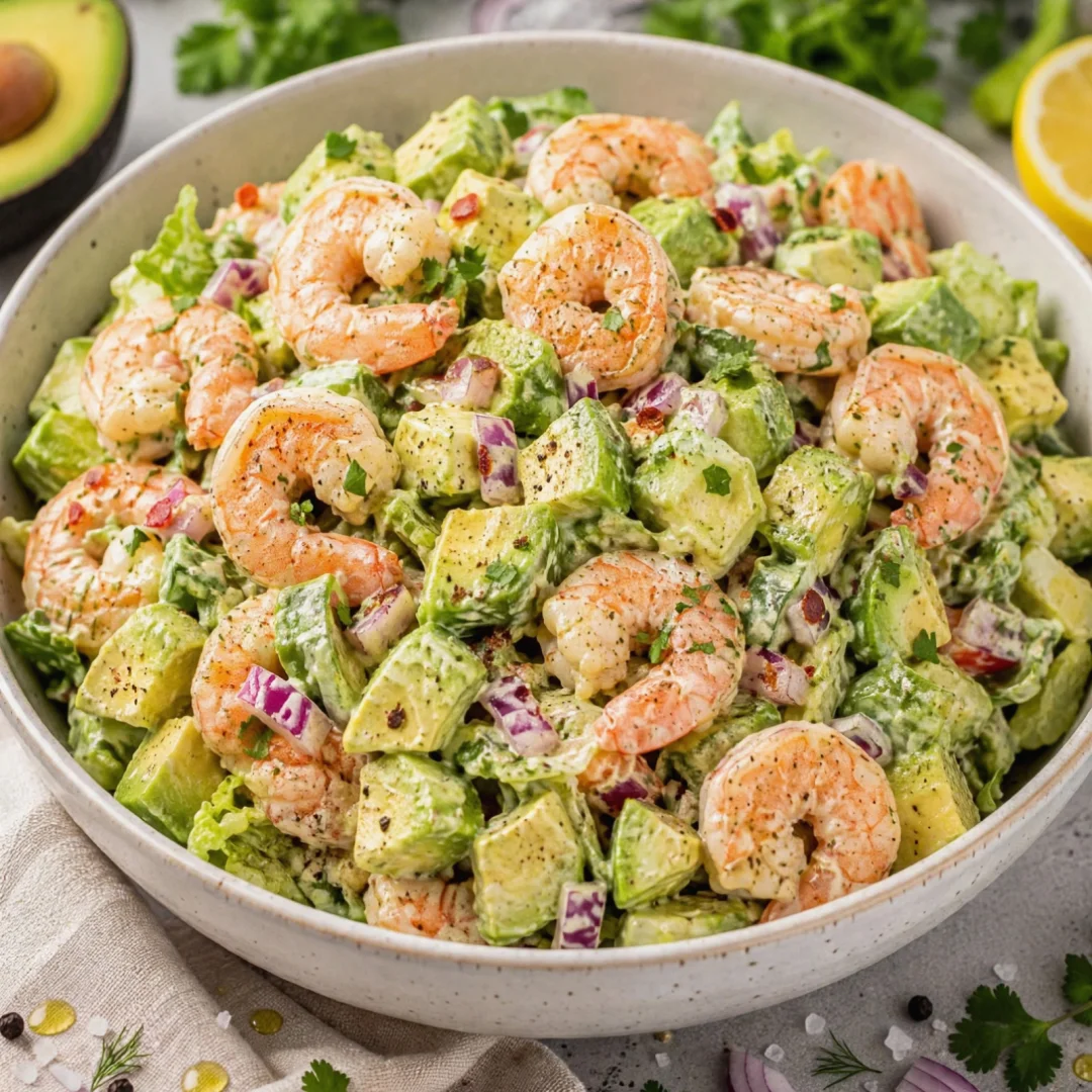 Creamy Shrimp and Avocado Salad