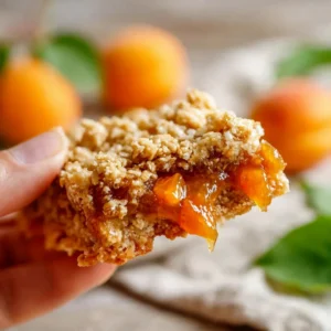 Delicious Apricot Oatmeal Bars