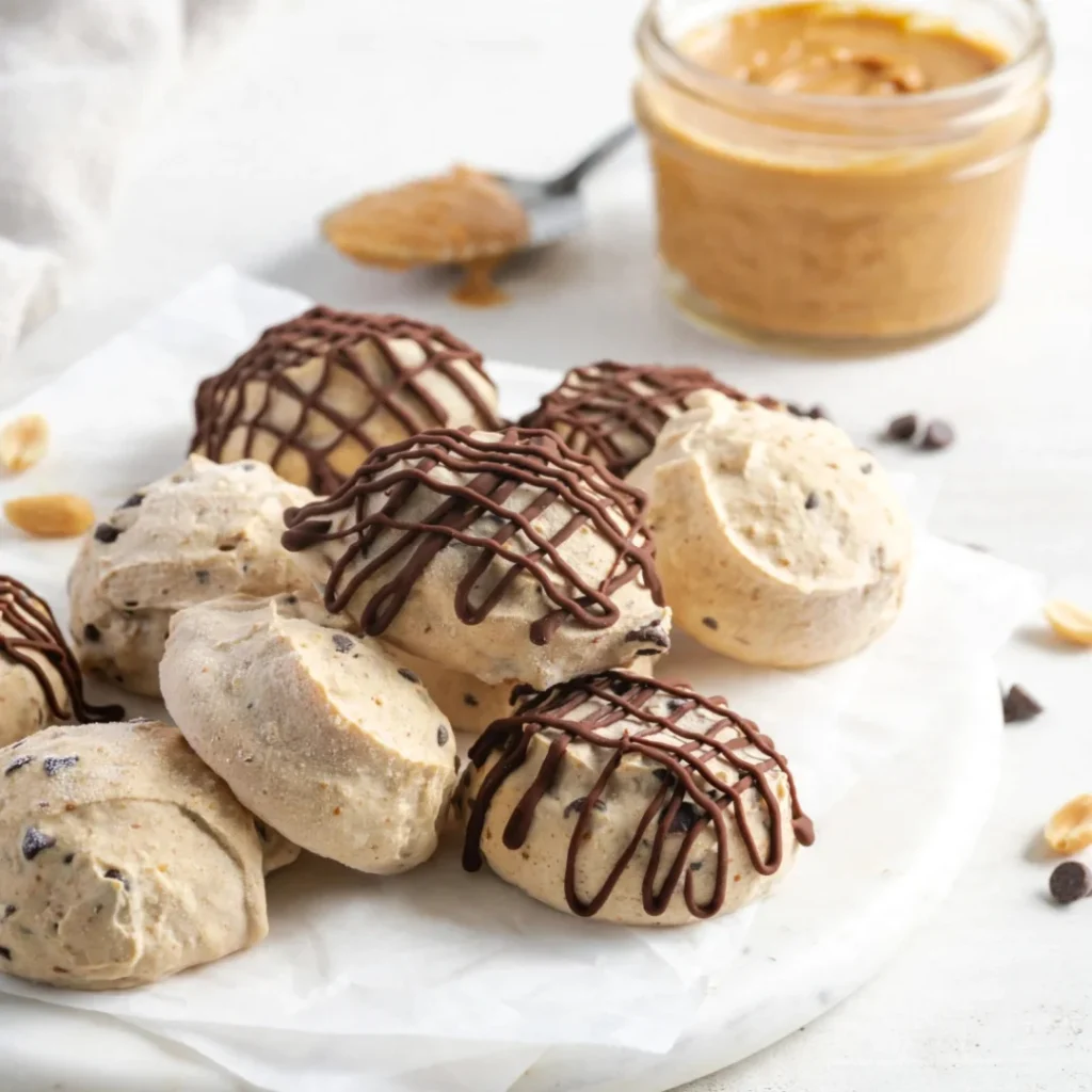 Frozen Peanut Butter Yogurt Balls - Frozen Peanut Butter Yogurt Balls