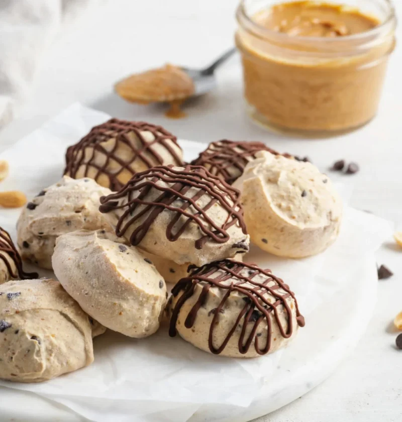 Frozen Peanut Butter Yogurt Balls