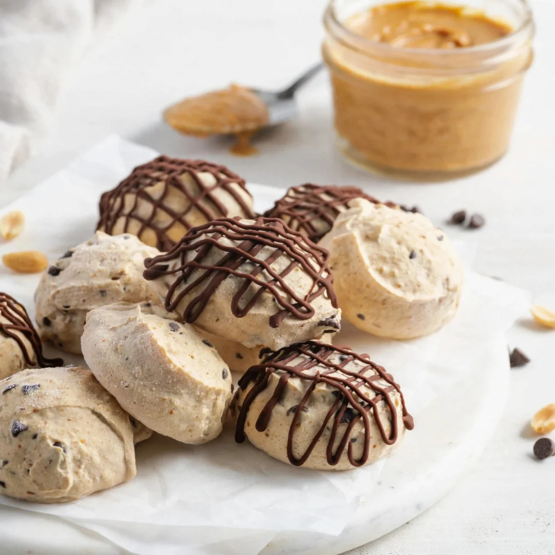 Frozen Peanut Butter Yogurt Balls