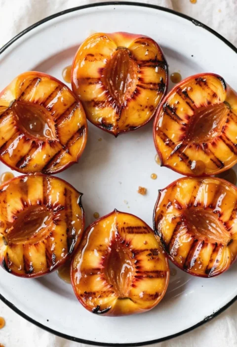 Grilled Peaches