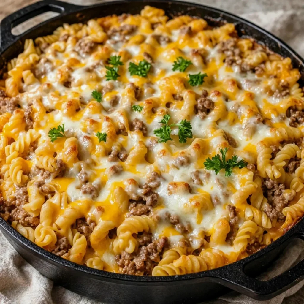 One Pot Cheeseburger Casserole: Easy, Cheesy Comfort Food!