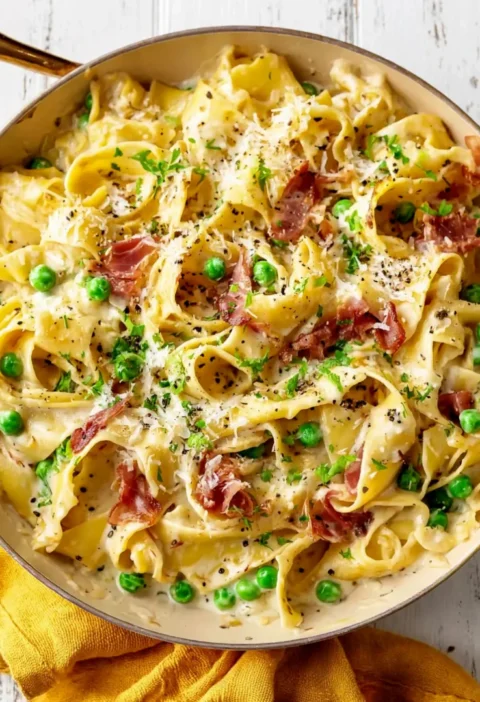 quick prosciutto pasta