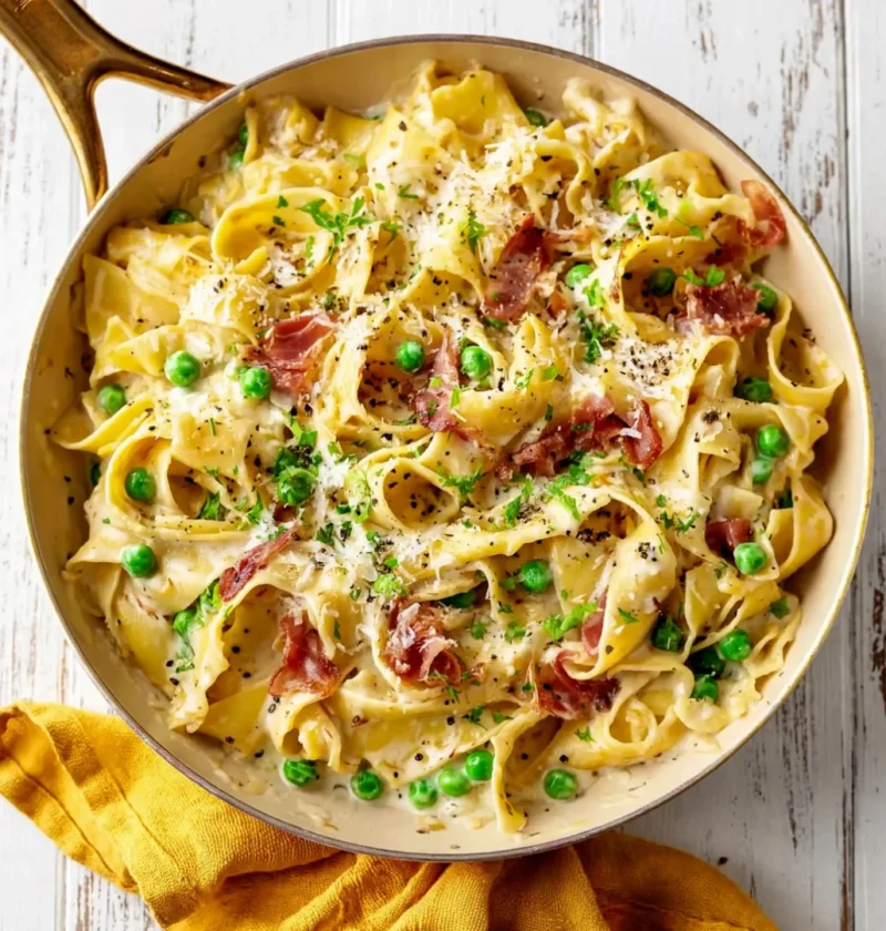 quick prosciutto pasta