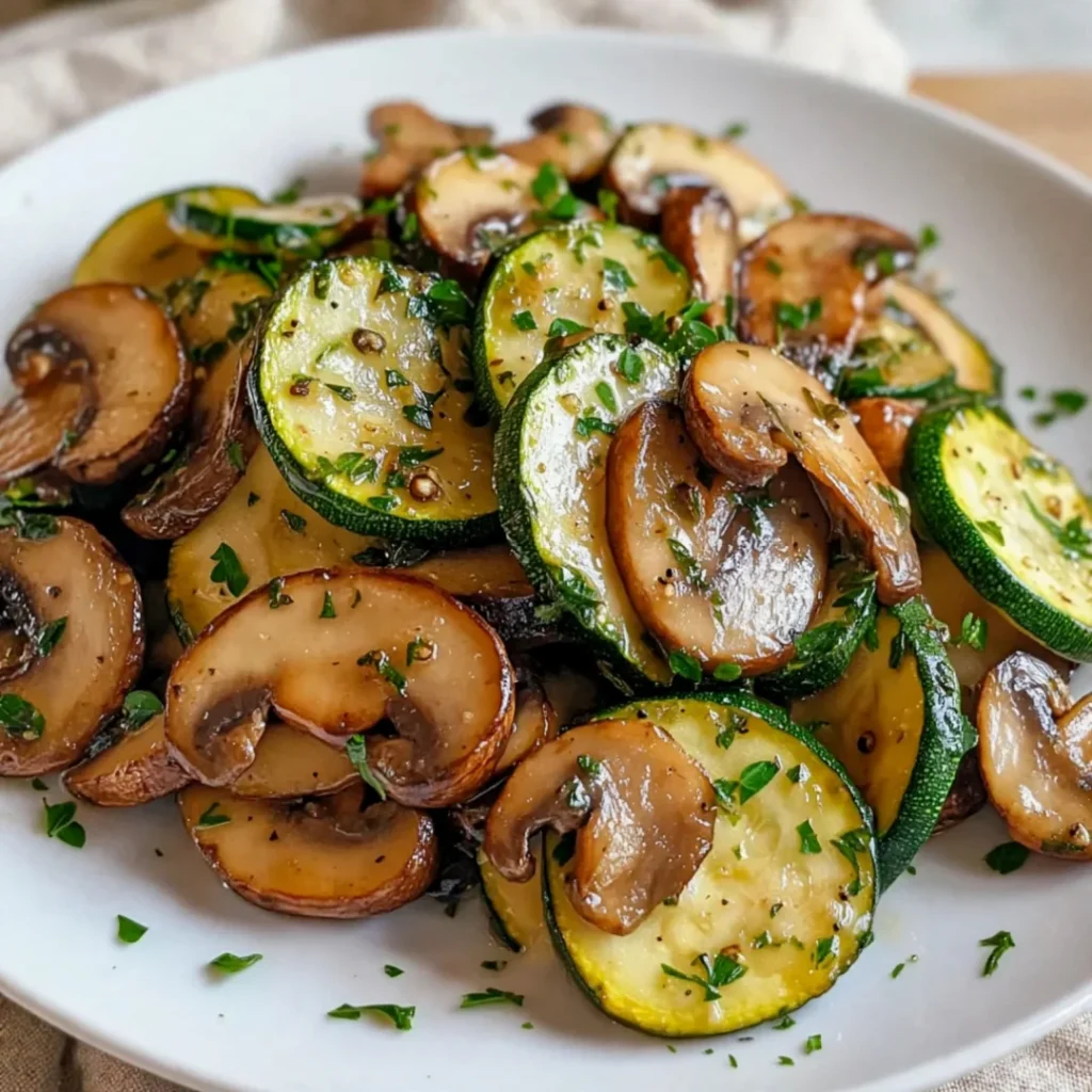 Sautéed Zucchini and Mushrooms: A Flavorful Twist on Veggies