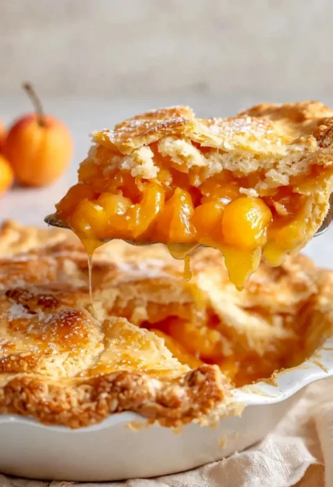 simple apricot pie