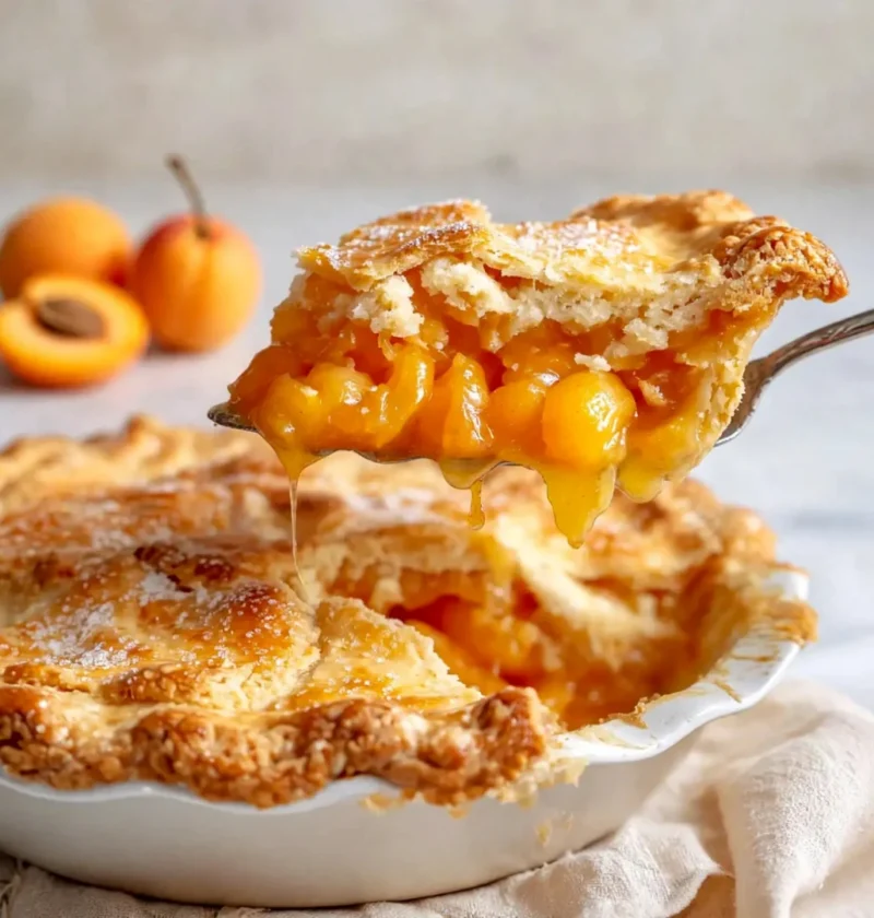 simple apricot pie