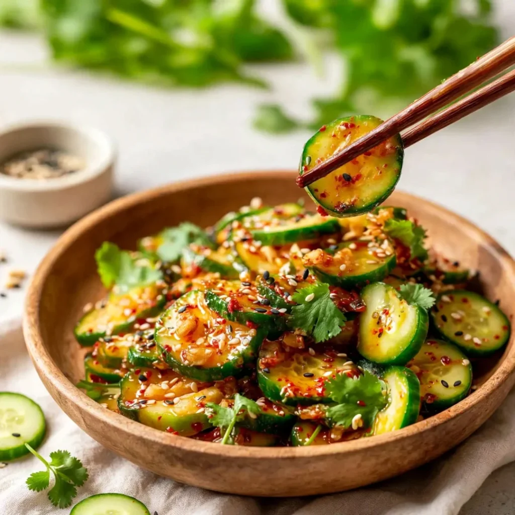 Tasty Kimchi Cucumber Salad - Tasty Kimchi Cucumber Salad