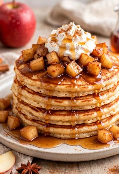 Apple Cinnamon Pancakes