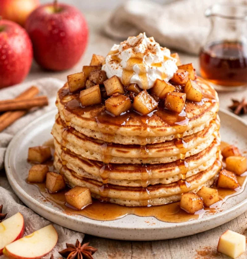 Apple Cinnamon Pancakes