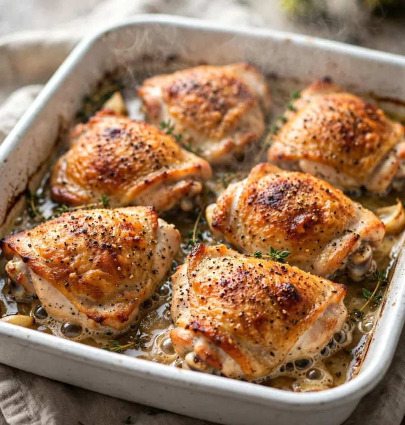 Baked Chicken Thighs