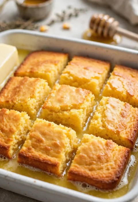 Butter Swim Cornbread
