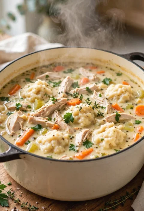 Chicken and Dumpling Soup