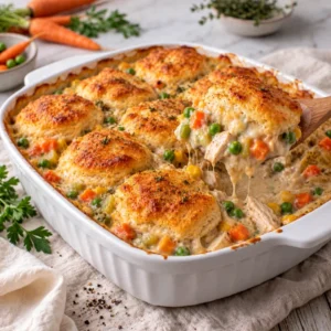 Chicken Pot Pie Casserole – Easy and Creamy