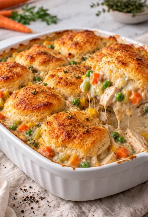 Chicken Pot Pie Casserole