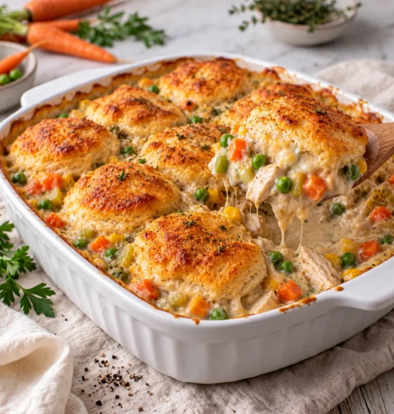 Chicken Pot Pie Casserole