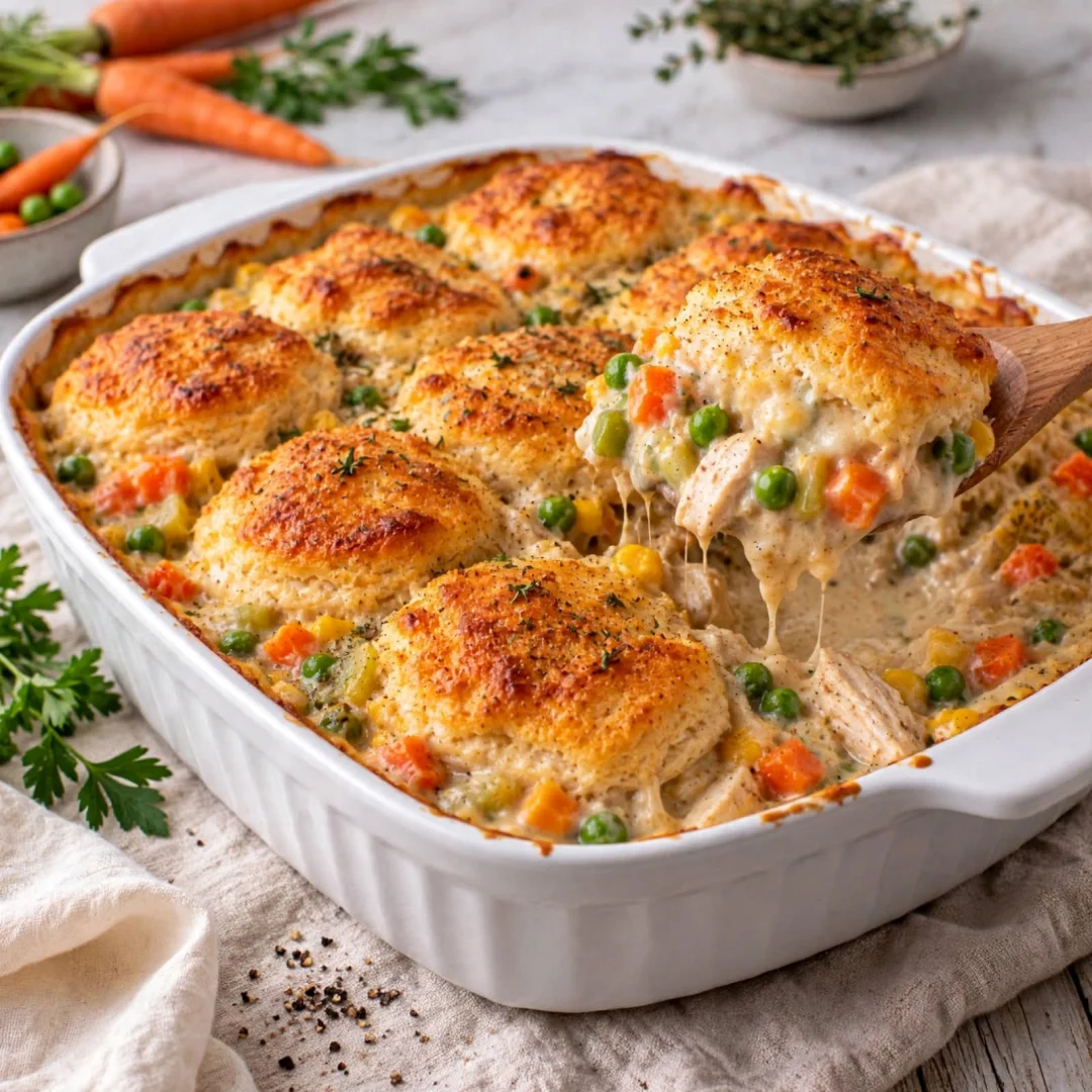 Chicken Pot Pie Casserole