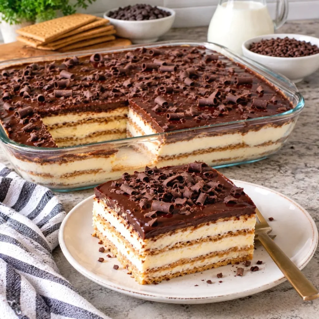 Chocolate Éclair Cake Recipe That Will Delight You!