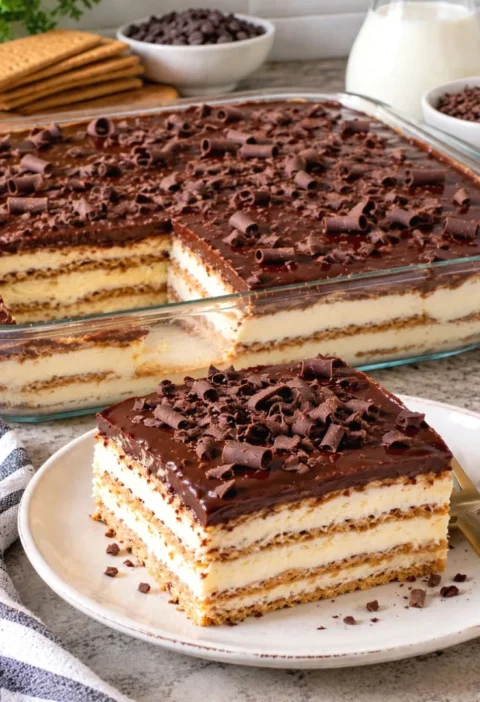 Chocolate Éclair Cake