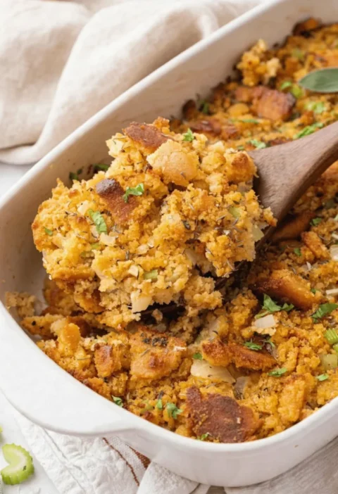 Easy Cornbread Stuffing Recipe