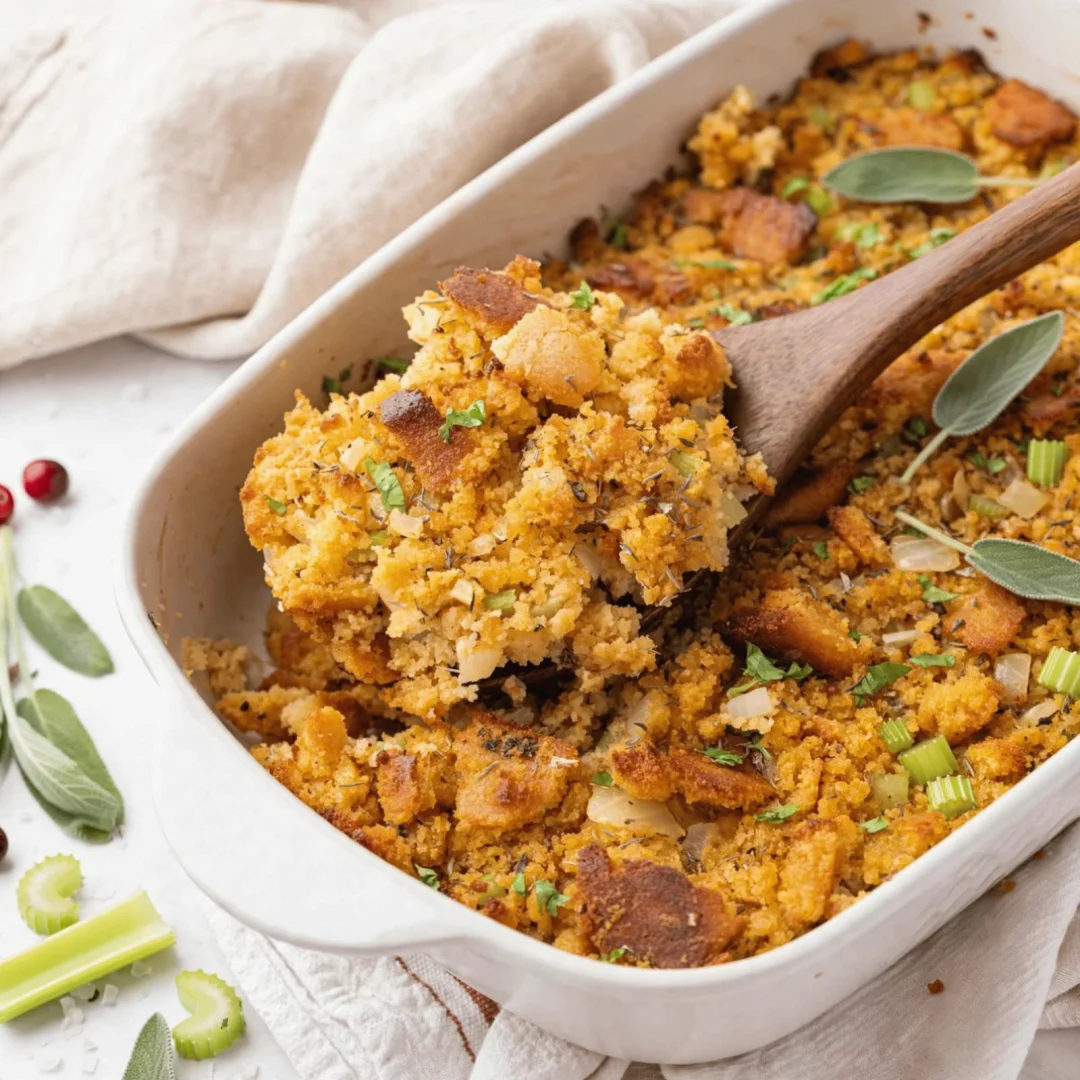 Easy Cornbread Stuffing