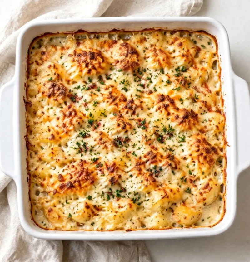 Easy Creamy Cheesy Potato Bake