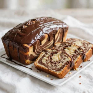 Keto Marble Pound Cake