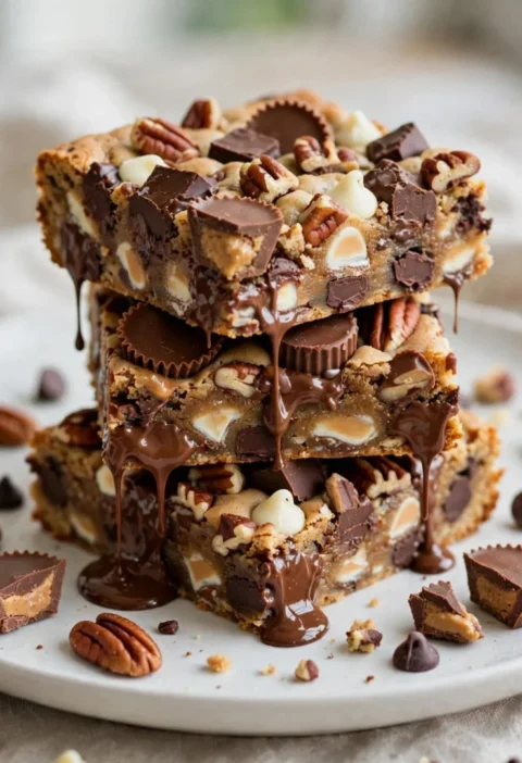 Loaded Keto Cookie Bars