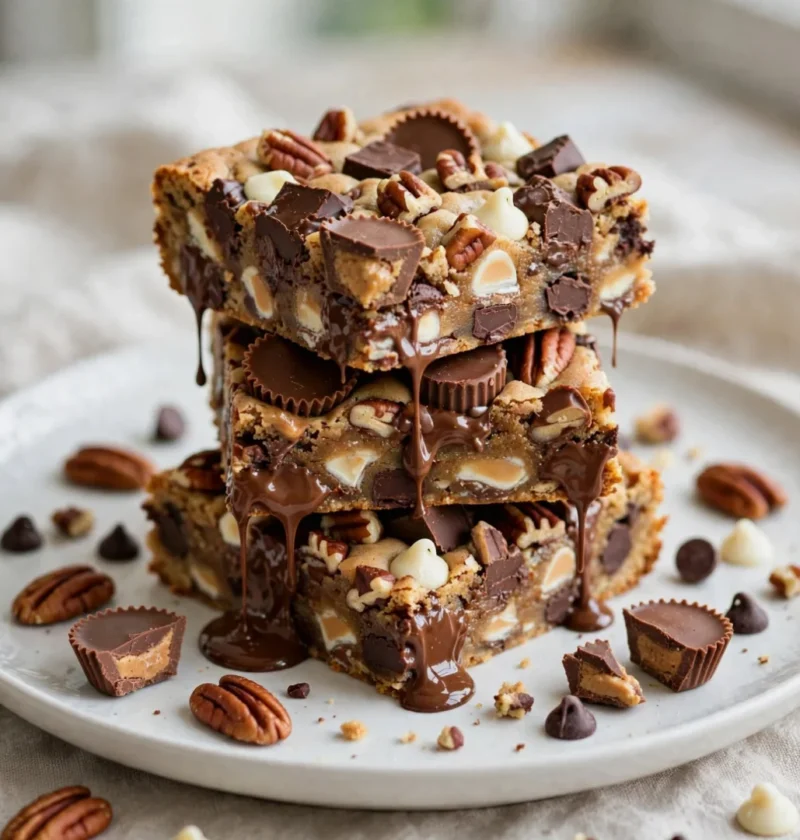 Loaded Keto Cookie Bars