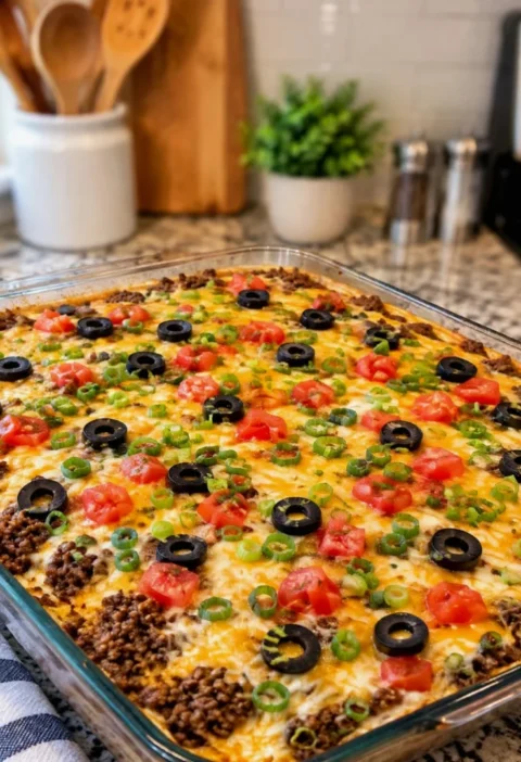 Loaded Taco Dip