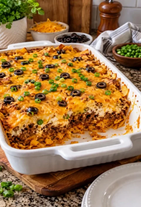 Mexican White Trash Casserole
