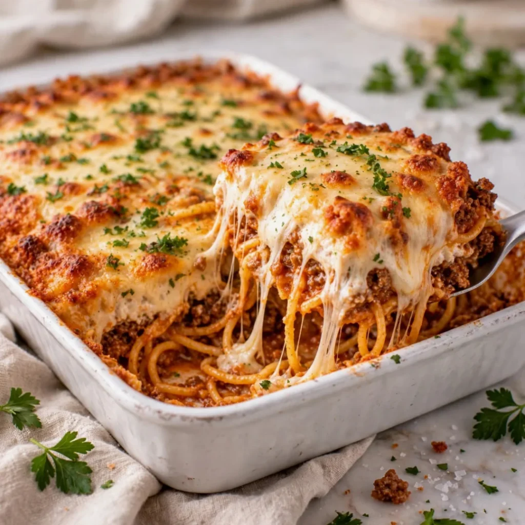 Million Dollar Spaghetti – Creamy and Cheesy