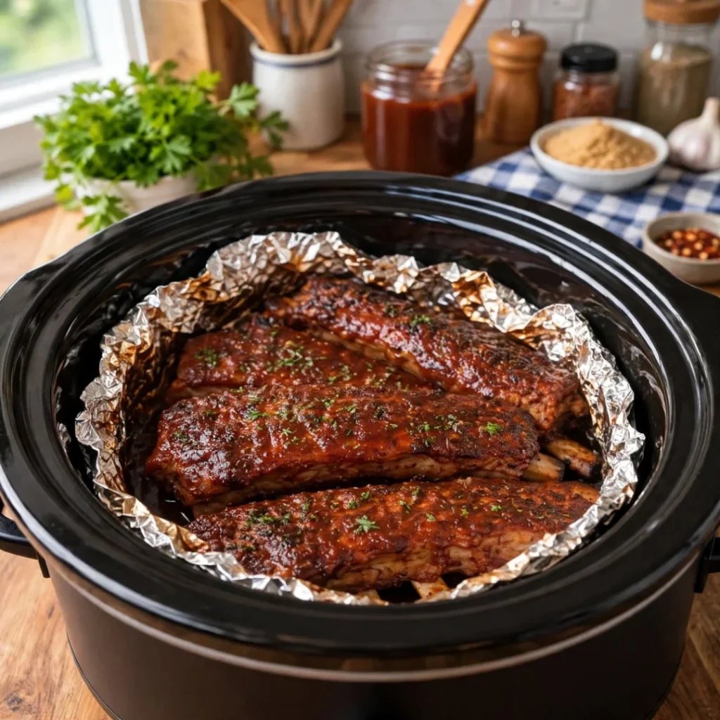 Slow-Cooker BBQ Ribs: Effortless Flavor for All!