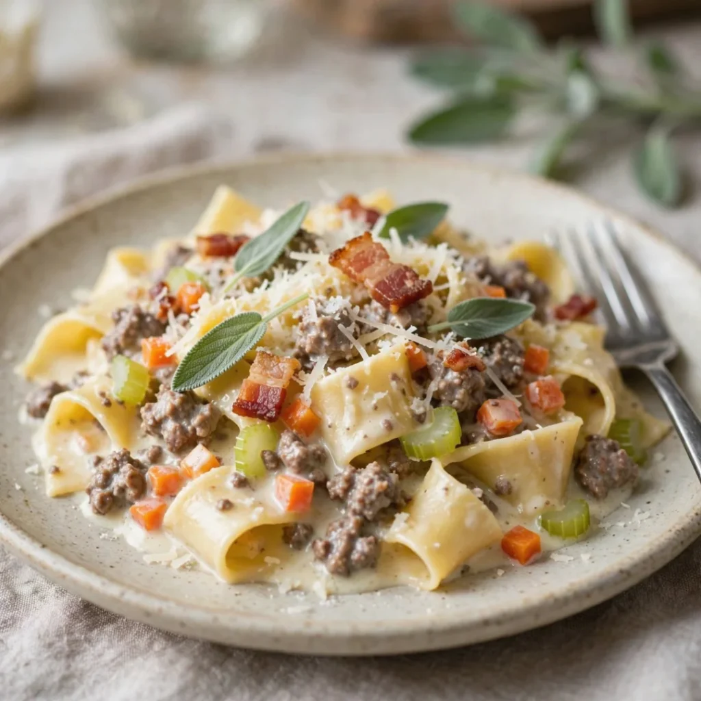 White Bolognese