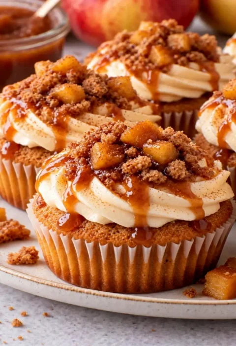 Apple Butter Cupcakes