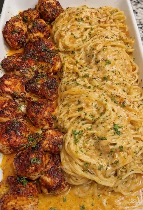 Cajun chicken spaghetti