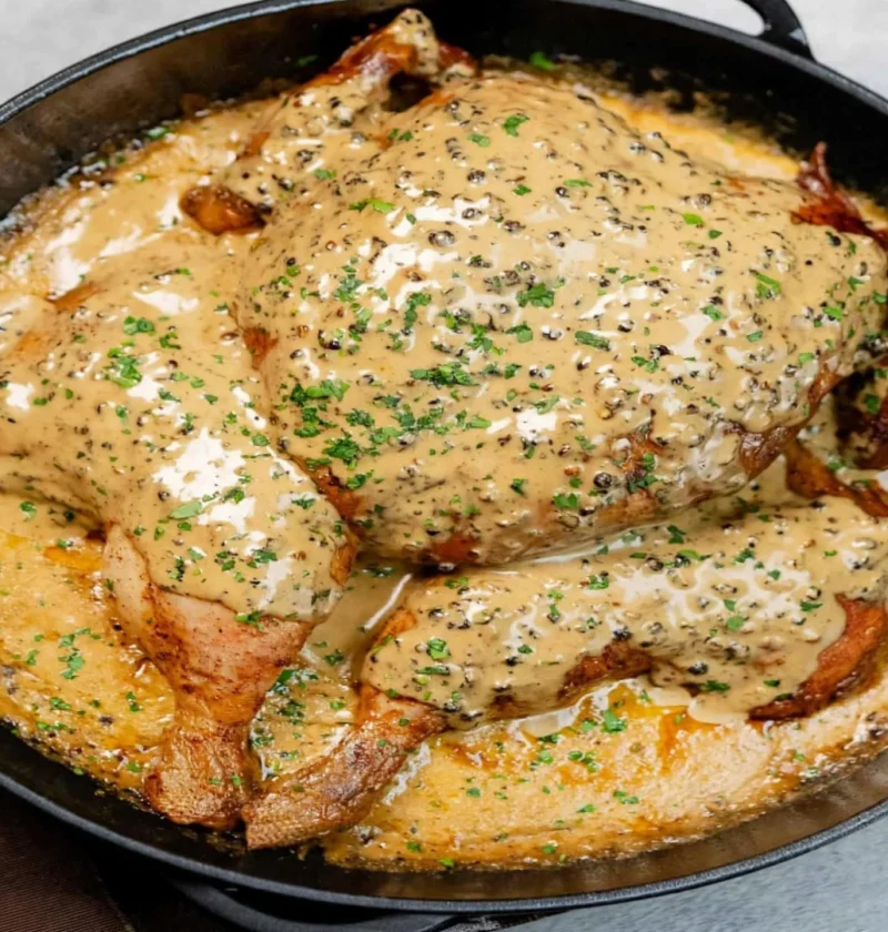 Chicken Au Poivre