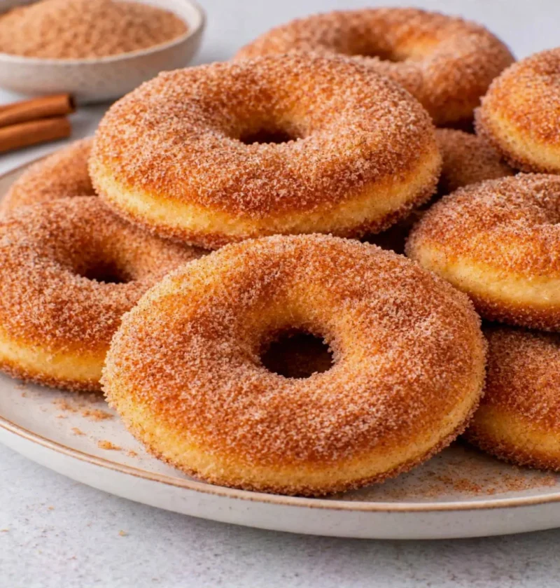 Cinnamon sugar donuts