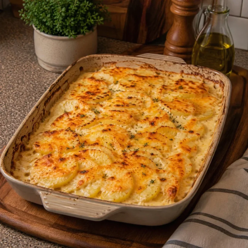 Creamy Cheesy Potato Gratin: Your New Favorite Comfort Dish!