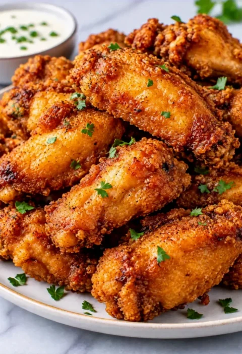 Crispy Fried Chicken Wings