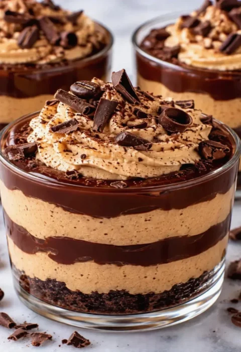 easy coffee mousse