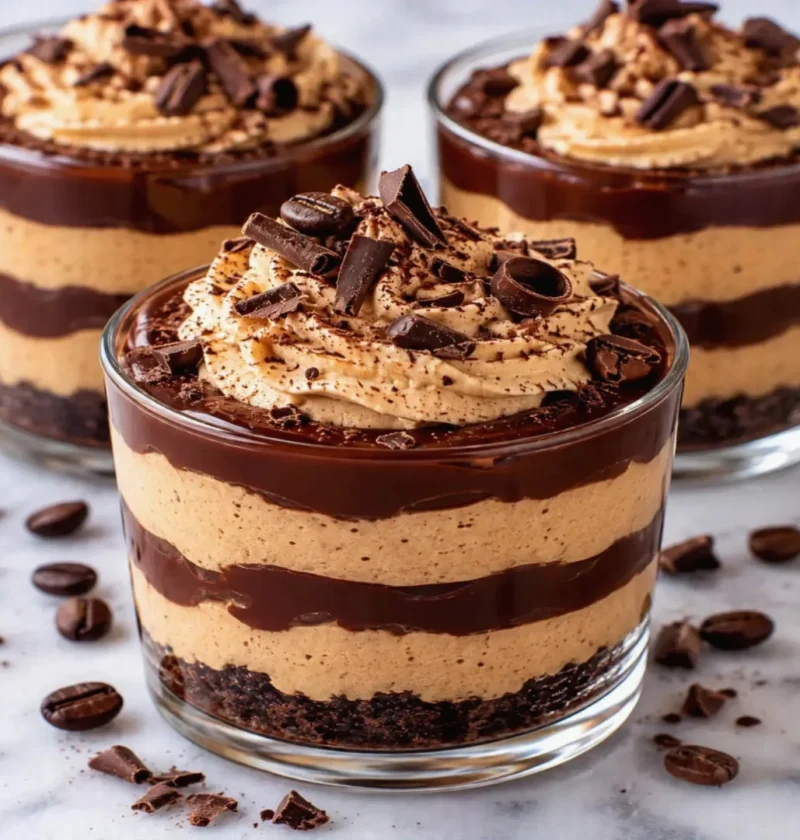easy coffee mousse