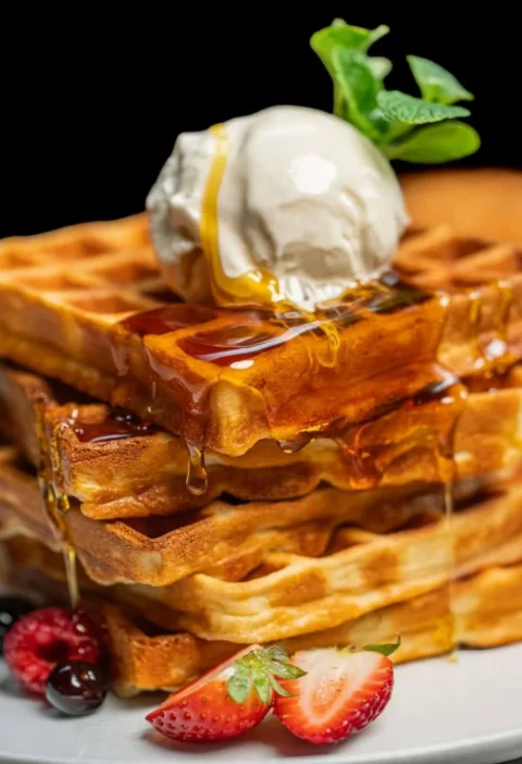 easy homemade waffles