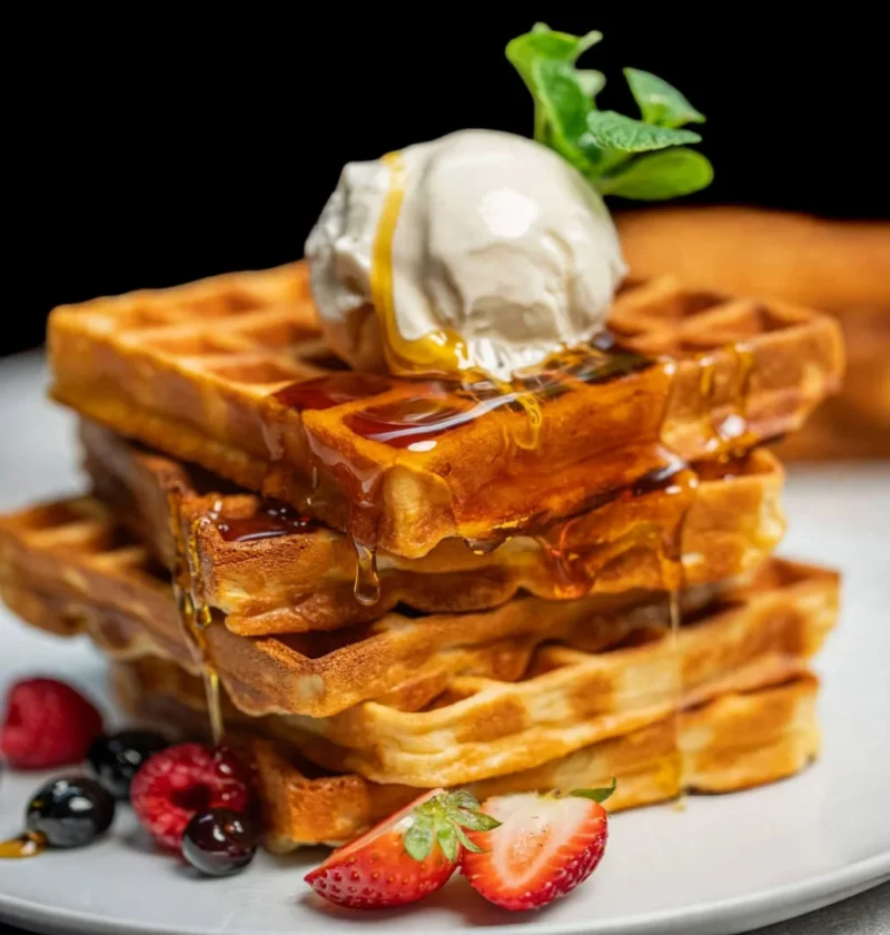 easy homemade waffles